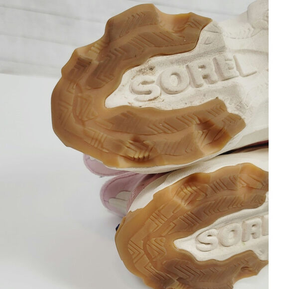 SOREL Kinetic Breakthru Day Lace Sneaker in Vintage Pink/Bleached Ceramic, sz 9 - Picture 16 of 16